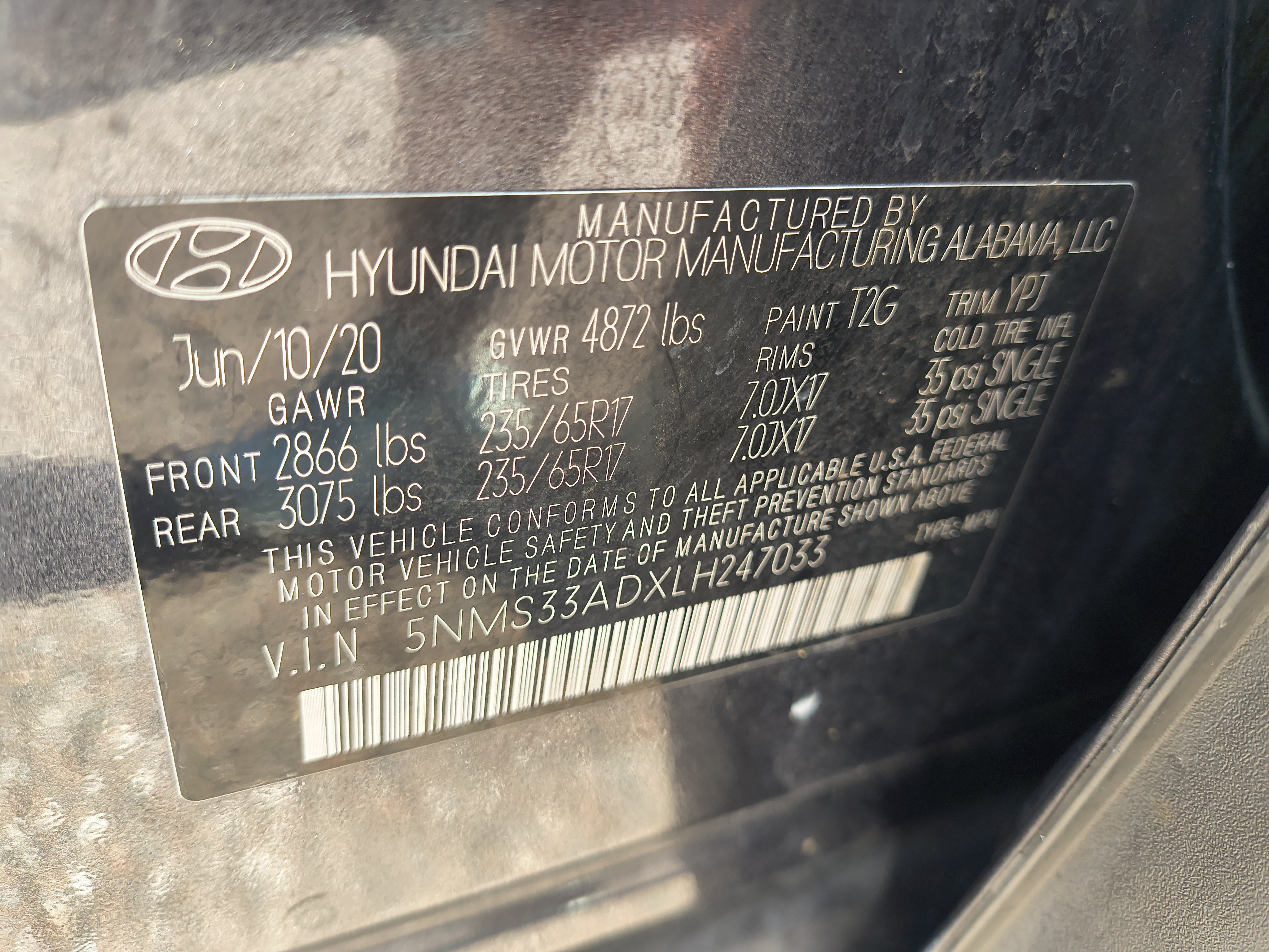 Used 2020 Hyundai Santa Fe SEL FWD image 31