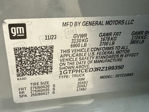 Used 2024 GMC Sierra 1500 Elevation RWD image 33