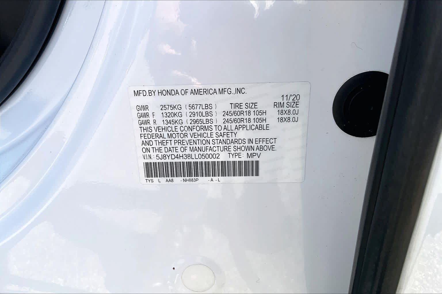Used 2020 Acura MDX SH-AWD image 33