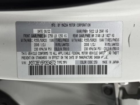 Used 2023 MAZDA CX-9 Signature image 40