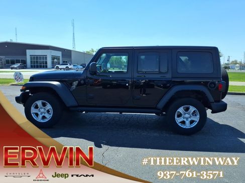 Certified 2023 Jeep Wrangler Unlimited Sport AWD/4WD image 4