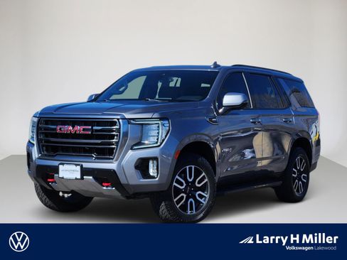 Used 2021 GMC Yukon AT4 w/ Rear Media and Nav Package image 1