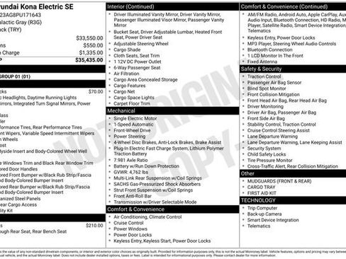 Certified 2023 Hyundai Kona SE image 7