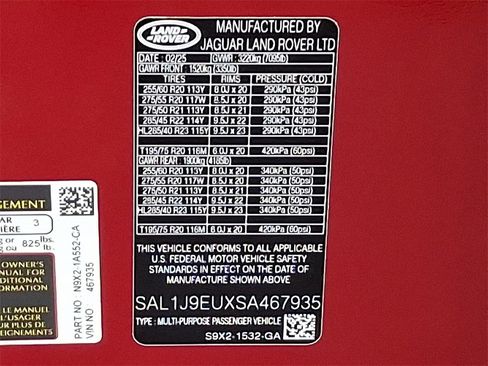 Certified 2025 Land Rover Range Rover Sport image 25