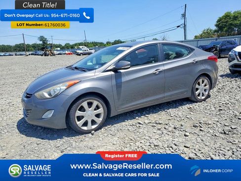 Used 2012 Hyundai Elantra Limited FWD image 1