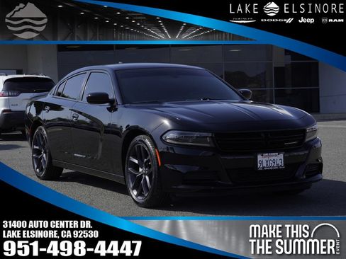 Used 2023 Dodge Charger SXT w/ Blacktop Package RWD image 1