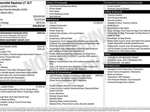 Used 2015 Chevrolet Equinox LT w/ Power Convenience Package image 33