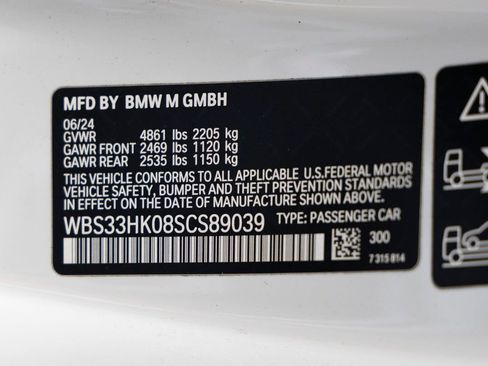 Certified 2025 BMW M4 xDrive Competition w/ Executive Package AWD/4WD image 29