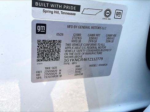 New 2026 Cadillac XT5 Premium Luxury w/ LPO, ONYX Package FWD image 36