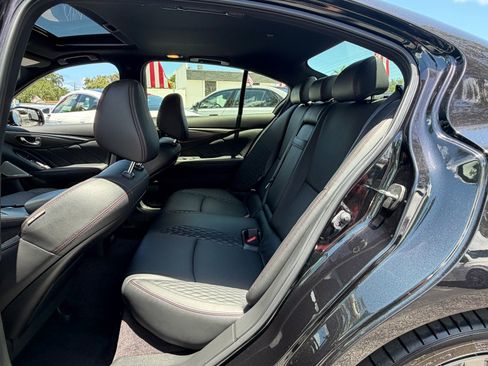 Used 2024 INFINITI Q50 Red Sport 400 w/ Black Opal Edition RWD image 11