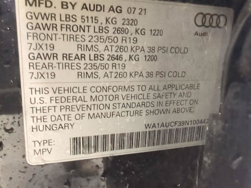 Used 2022 Audi Q3 2.0T Premium w/ Convenience Package AWD/4WD image 6