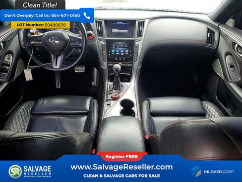 Used 2018 INFINITI Q50 Red Sport 400 w/ Proactive Package AWD/4WD image 11