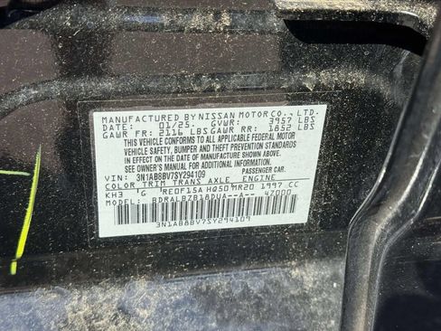 Certified 2025 Nissan Sentra S w/ Trunk Package FWD image 17