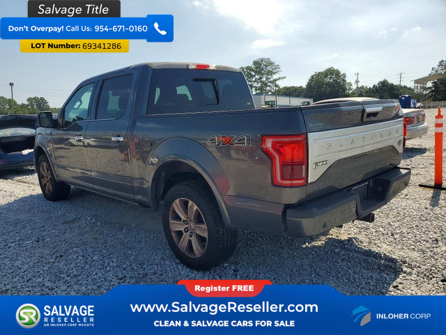 Used 2015 Ford F150 Platinum w/ Equipment Group 701A Luxury AWD/4WD image 3