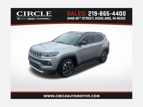 Used 2023 Jeep Compass Limited w/ Sun and Sound Group AWD/4WD image 1