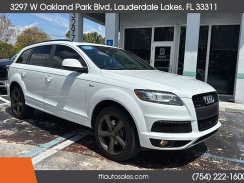 Used 2015 Audi Q7 3.0T S line Prestige w/ S Line Package AWD/4WD image 3