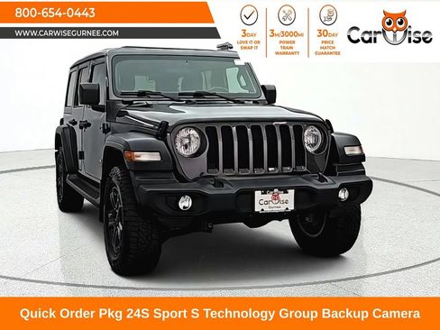 Used 2018 Jeep Wrangler Unlimited Sport S AWD/4WD image 1