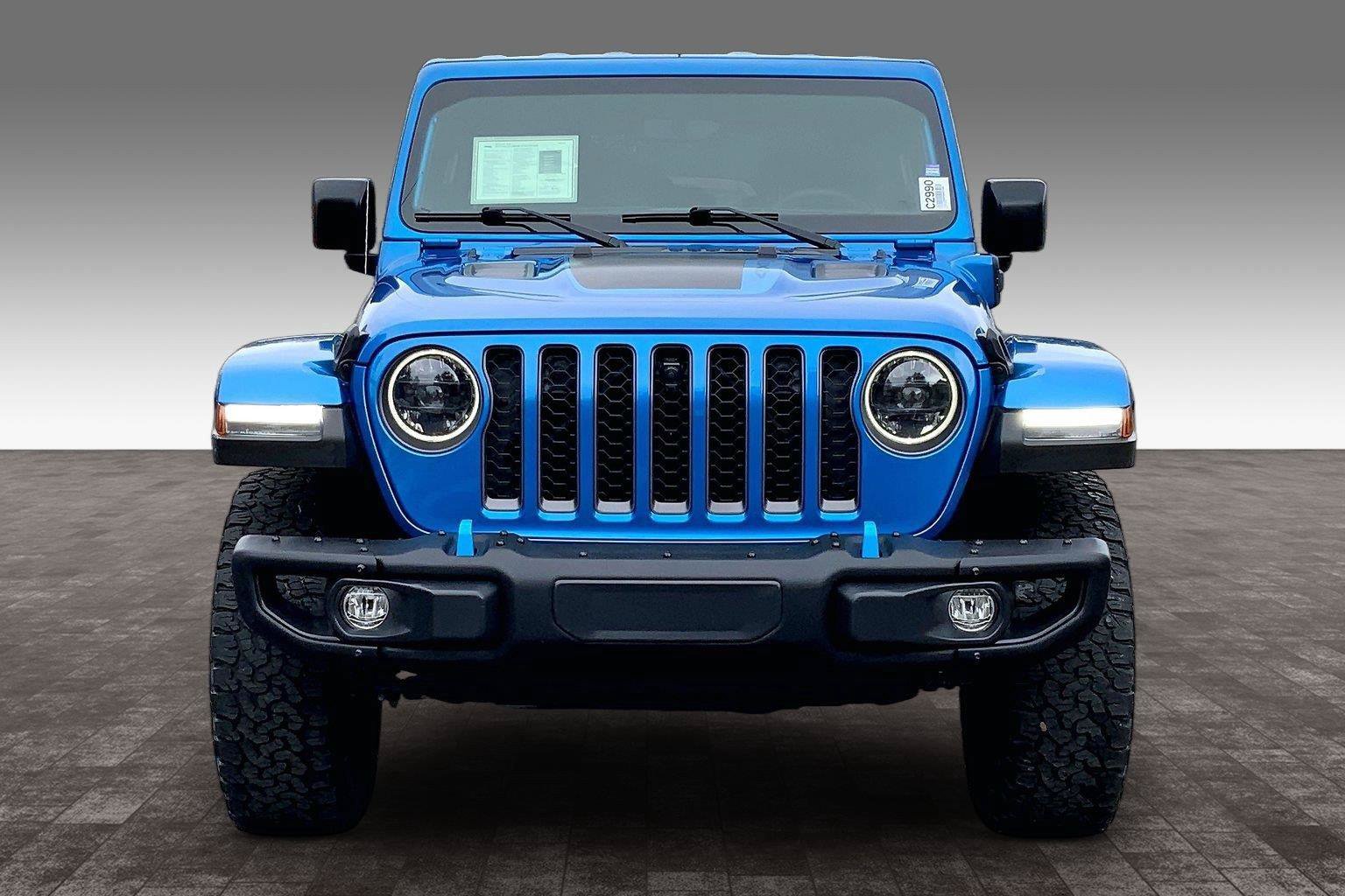 Certified 2023 Jeep Wrangler Unlimited Rubicon 4xe w/ Steel Bumper Group AWD/4WD image 2