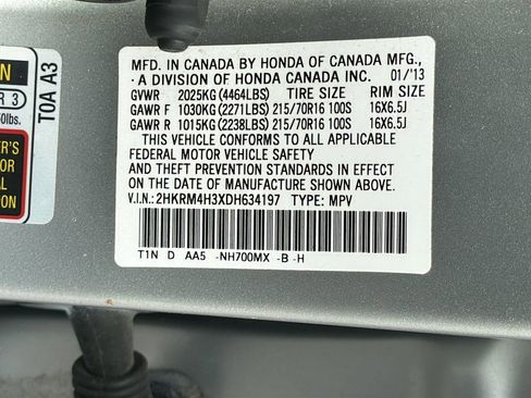 Used 2013 Honda CR-V LX image 23