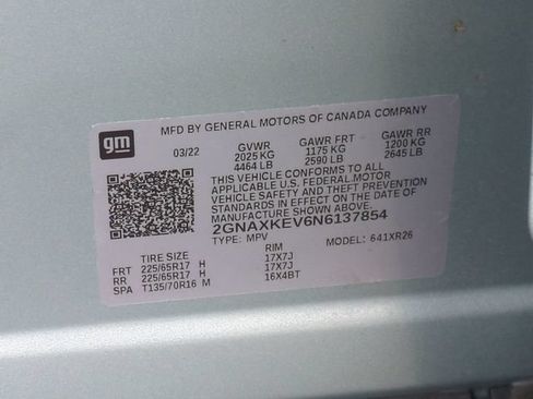 Used 2022 Chevrolet Equinox LT FWD image 38