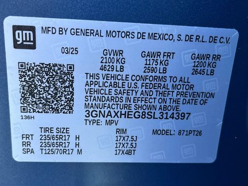 Used 2025 Chevrolet Equinox LT FWD image 34