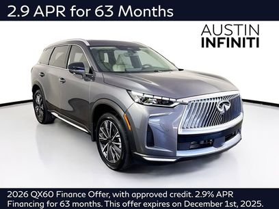 New 2026 INFINITI QX60 Luxe w/ Cargo Package