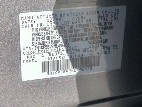 Certified 2022 Nissan Kicks S w/ Interior Electronics Package image 27