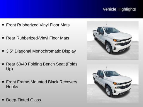 Used 2020 Chevrolet Silverado 1500 Custom w/ Trailering Package AWD/4WD image 21