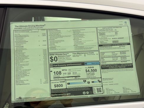 New 2026 BMW i4 eDrive40 w/ Premium Package RWD image 33