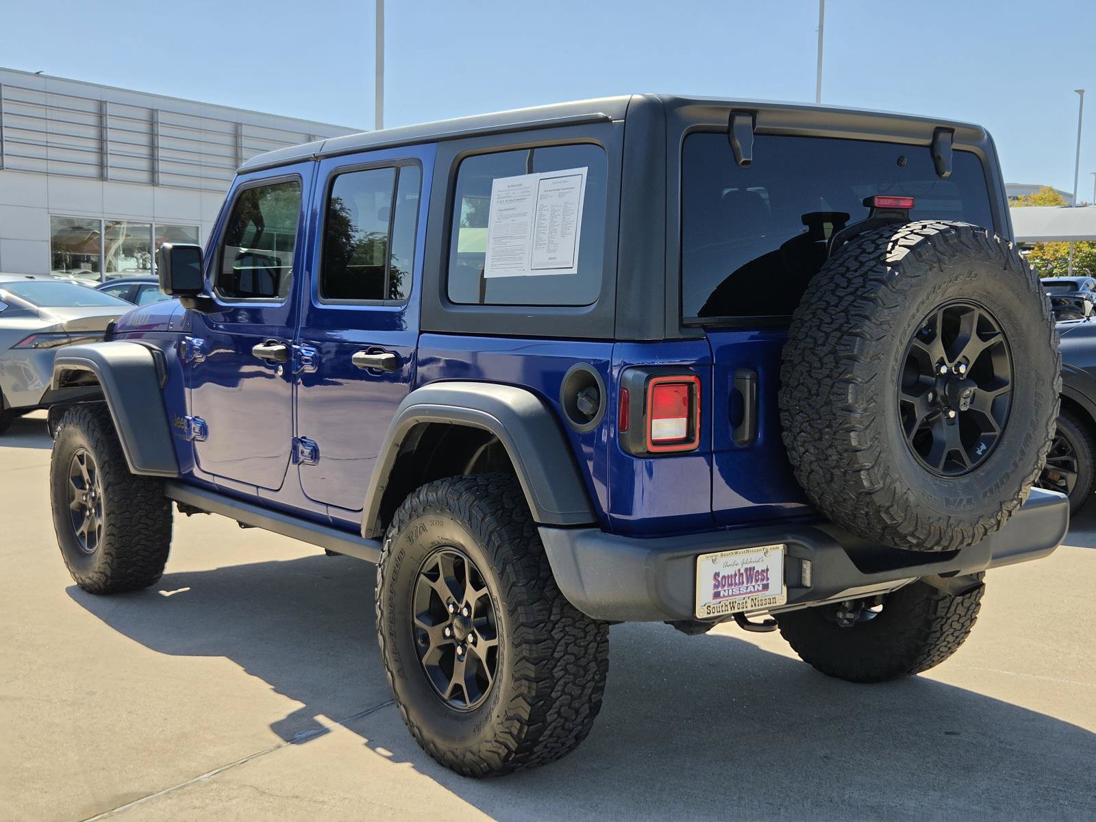 Used 2020 Jeep Wrangler Unlimited Sport AWD/4WD image 8