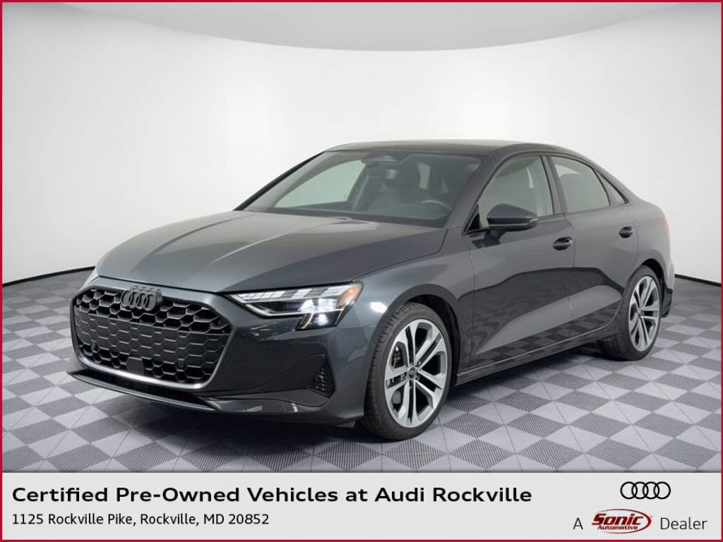 Certified 2026 Audi A3 2.0T Premium w/ Black Optic Package AWD/4WD image 1