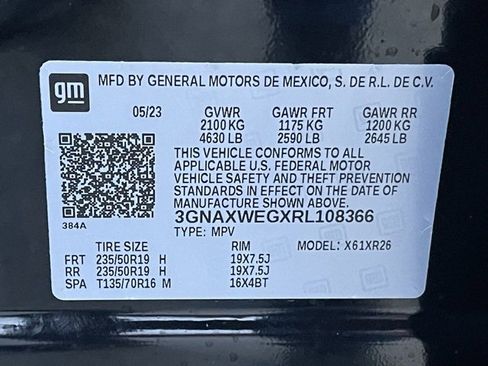 Certified 2024 Chevrolet Equinox RS image 23