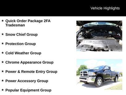 Used 2015 RAM 2500 Tradesman w/ Chrome Appearance Group