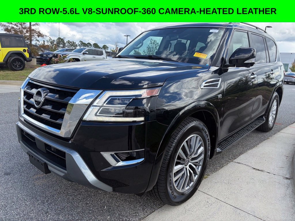 Used 2022 Nissan Armada SL w/ Captain's Chairs Package RWD image 1