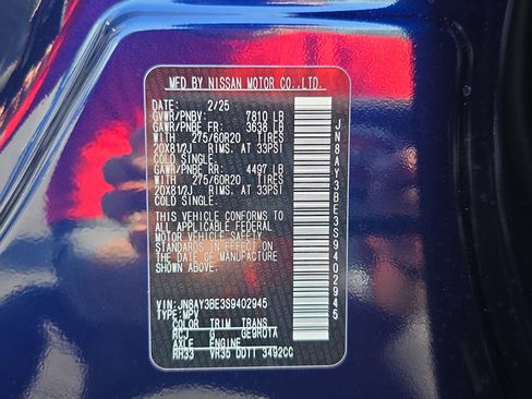 New 2025 Nissan Armada SL image 37