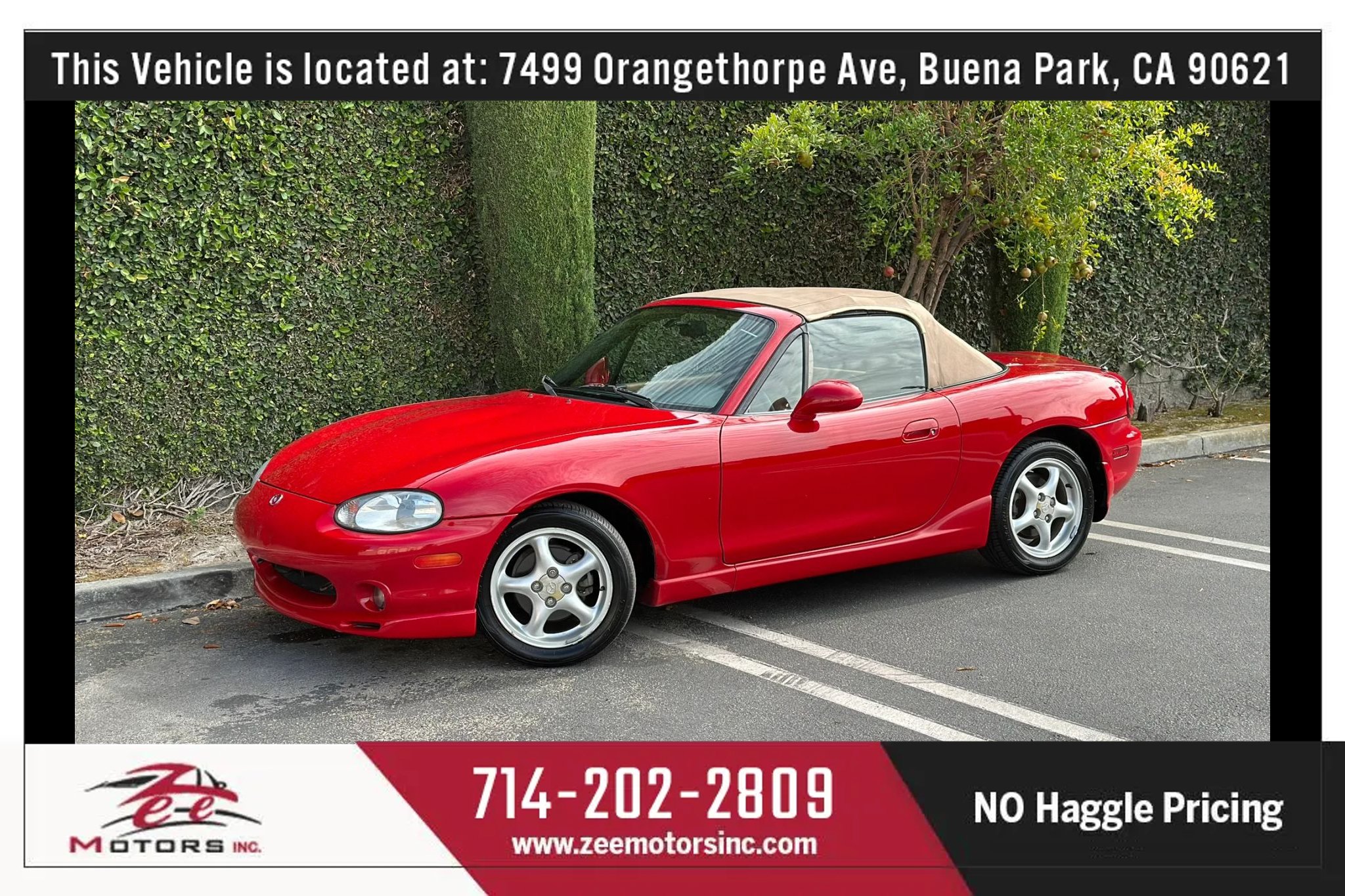 Used 2000 MAZDA MX-5 Miata LS RWD image 12