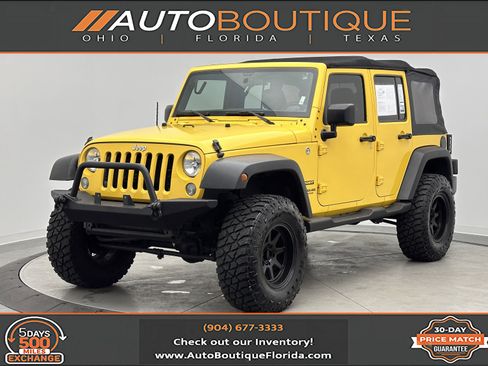 Used 2015 Jeep Wrangler Unlimited Sport w/ Connectivity Group image 1
