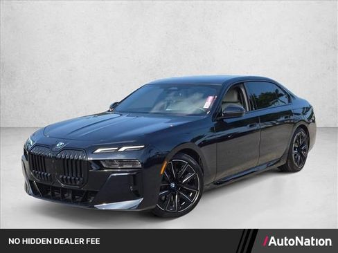 Certified 2023 BMW 740i w/ Parking Assistance Package RWD image 1