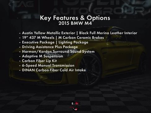Used 2015 BMW M4 Coupe RWD image 2
