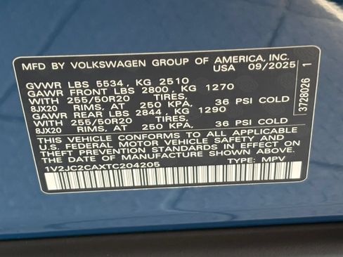 Used 2026 Volkswagen Atlas Cross Sport SE FWD image 28
