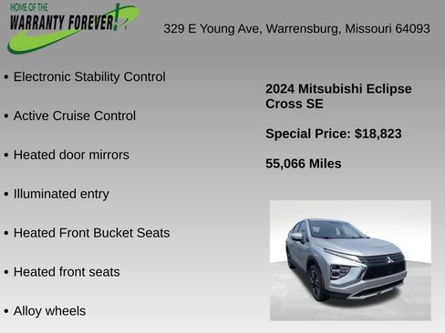 Used 2024 Mitsubishi Eclipse Cross SE AWD/4WD image 9