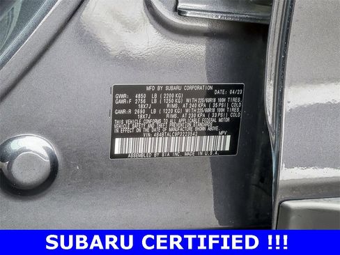 Certified 2023 Subaru Outback Onyx Edition image 37