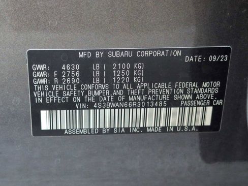 Certified 2024 Subaru Legacy Limited image 37