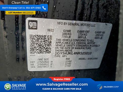 Used 2022 Cadillac Escalade ESV Luxury image 17