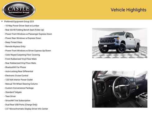 New 2025 Chevrolet Silverado 1500 Custom Trail Boss w/ Turbomax Blackout Package image 3