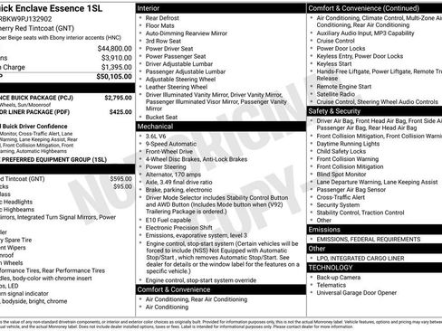 Used 2023 Buick Enclave Essence w/ Experience Buick Package image 6