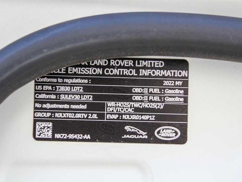 Used 2022 Land Rover Range Rover Evoque SE image 28