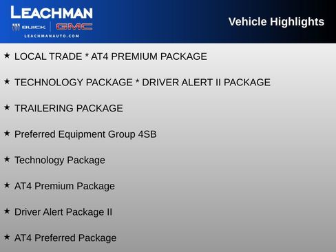 Used 2019 GMC Sierra 1500 AT4 w/ AT4 Premium Package image 4