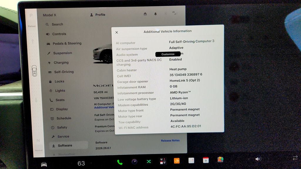 Used 2023 Tesla Model X AWD/4WD image 14