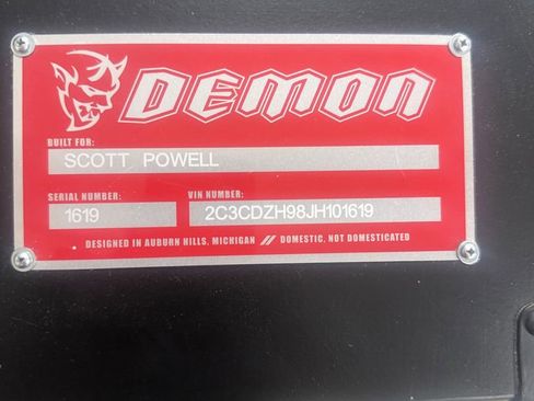 Used 2018 Dodge Challenger SRT Demon RWD image 32